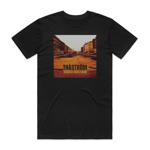 Joakim Thåström Sönder Boulevard Albumomslag T-shirt Svart XXXL