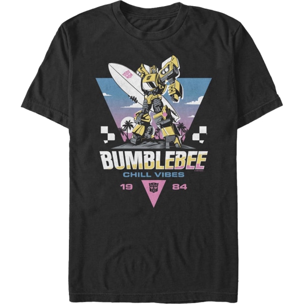 Bumblebee Chill Vibes Transformers T-skjorte M