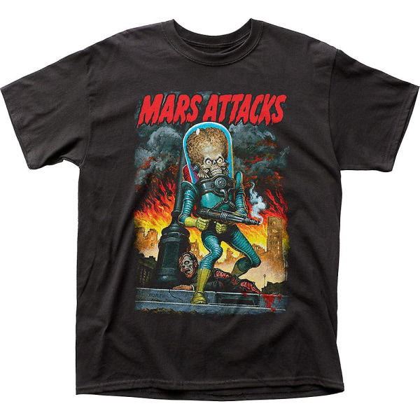 Invasion Begins Mars Attacks T-Shirt M