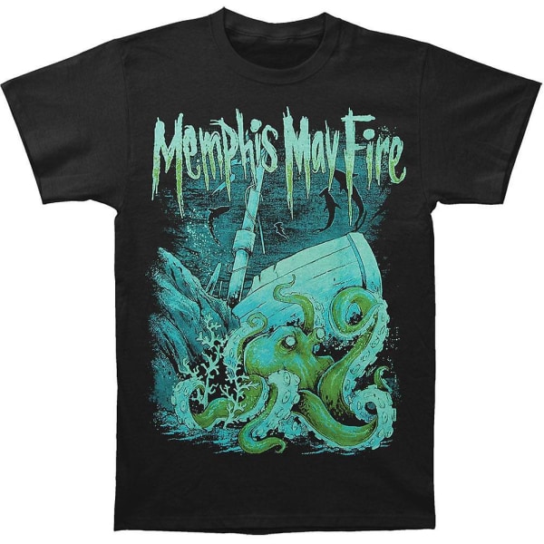 Memphis May Fire Tragedy At Sea T-shirt XL