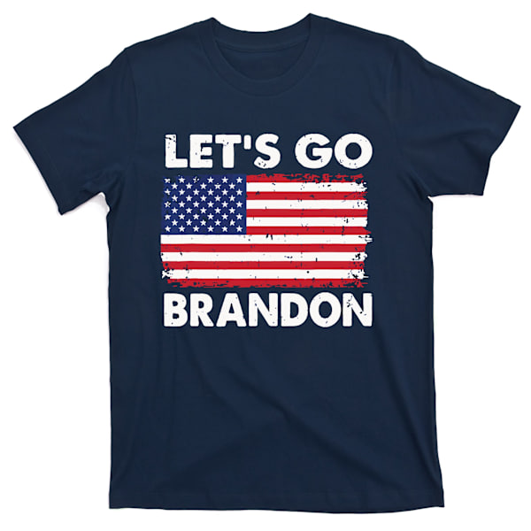 Let's Go Brandon Lets Go Brandon Flag T-Shirt XL