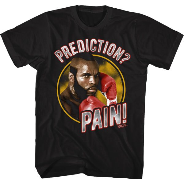 Clubber Lang Prediction Pain Rocky T-shirt L