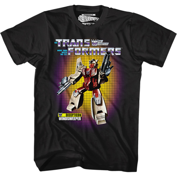 Box Art Windsweeper Transformers T-paita S