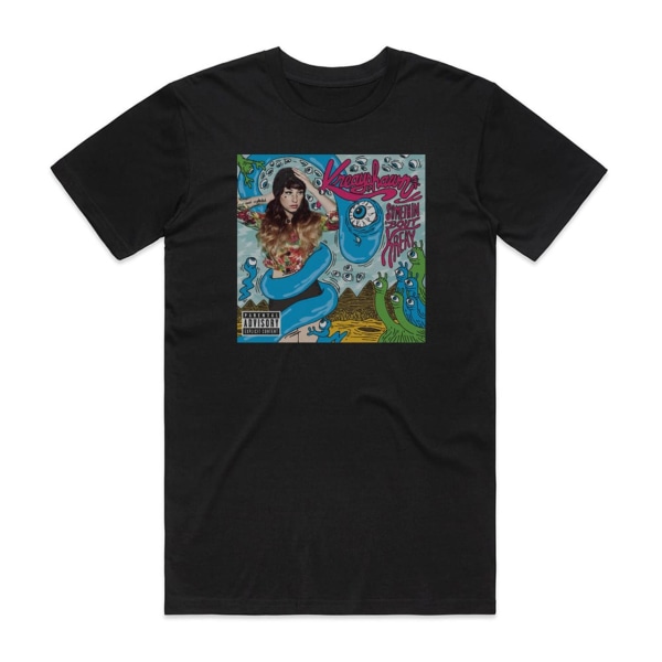 Kreayshawn Somethin Bout Kreay Album Cover T-Shirt Svart XXL