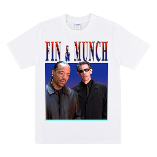 FIN & MUNCH Homage T-shirt White M