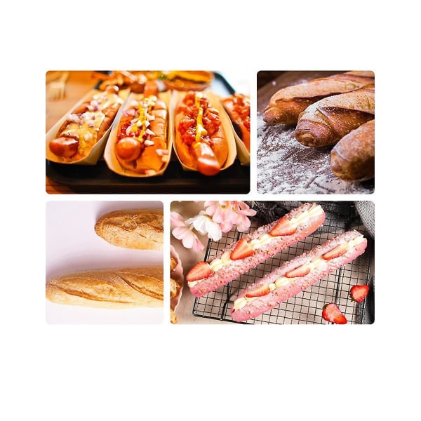 Non-stick brødform Bakeware verktøy Brødform Rektangulær brødverktøy Bakeform