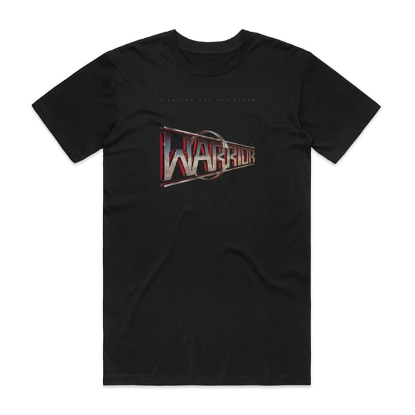 Warrior Fighting For The Earth Album Cover T-Shirt Sort S