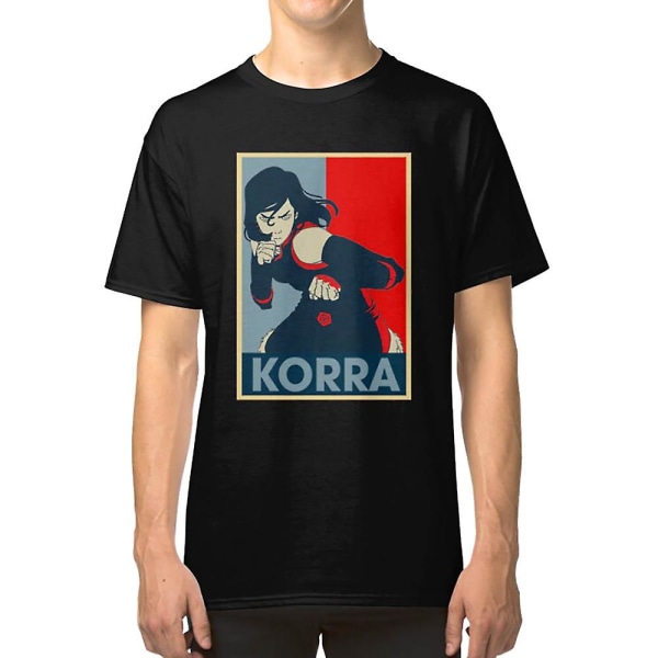 The Legend of Korra Anime Korra Konst T-shirt XL