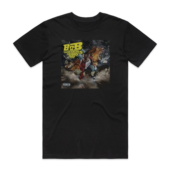 BoB Bob Presenterer Eventyrene Til Bobby Ray 1 Album Cover T-Skjorte Svart S