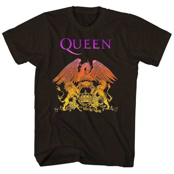 Queen T-shirt Officiellt Logotyp Crest Queen T-shirt XXL