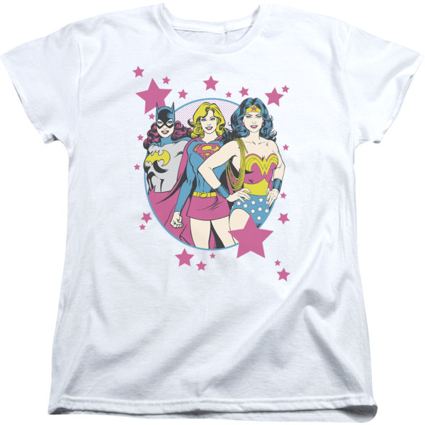 Womens Heroines of DC Comics T-shirt Ny XXL