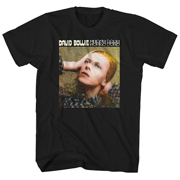 David Bowie T-shirt Hunky Dory Albumomslag David Bowie T-shirt M