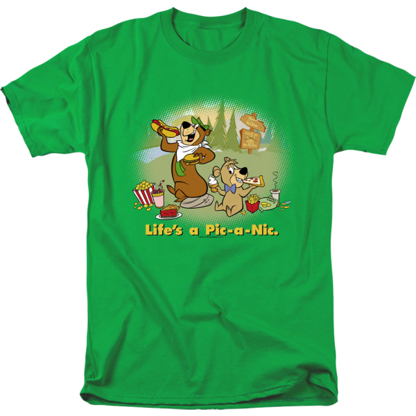 Life's A Pic-A-Nic Yogi Bear T-shirt S