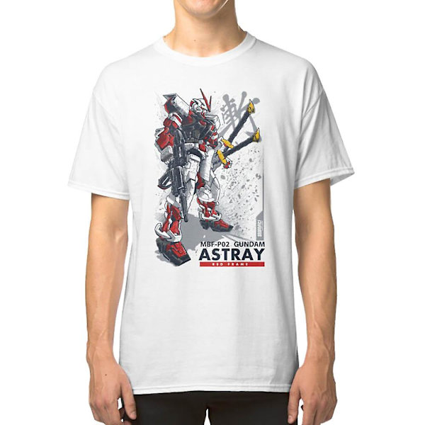 Astray Red Frame T-skjorte XL