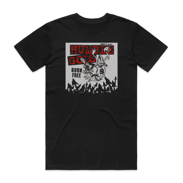 Humble Gods Born Free Album Cover T-Shirt Black XXL
