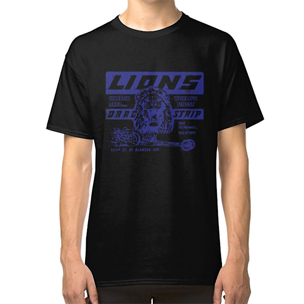 LIONS DRAG STRIP Once Upon a Time in Hollywood Brad Pitt t-shirt T-shirt M