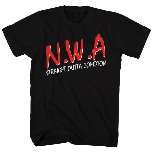 N.W.A. T-shirt Klassisk Straight Outta Compton Logo N.W.A. T-shirt L