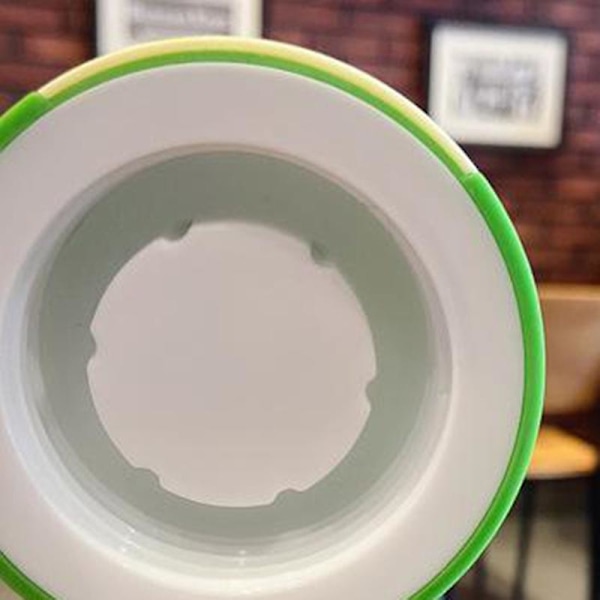 Cartoon Avocado Glas Dubbelväggig Student Enkel Frisk Skog Söt Bärbar Vattenkopp