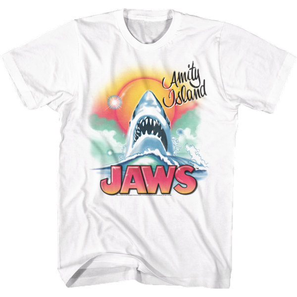 Airbrush Jaws -paita M