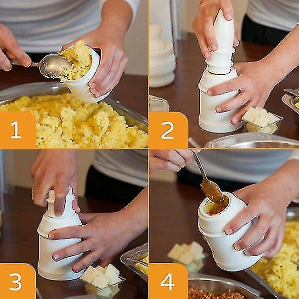 Arancini-form för DIY-risbollar, pressverktyg för köket, köttbullsform, återanvändbar sushiverktyg, handgjord