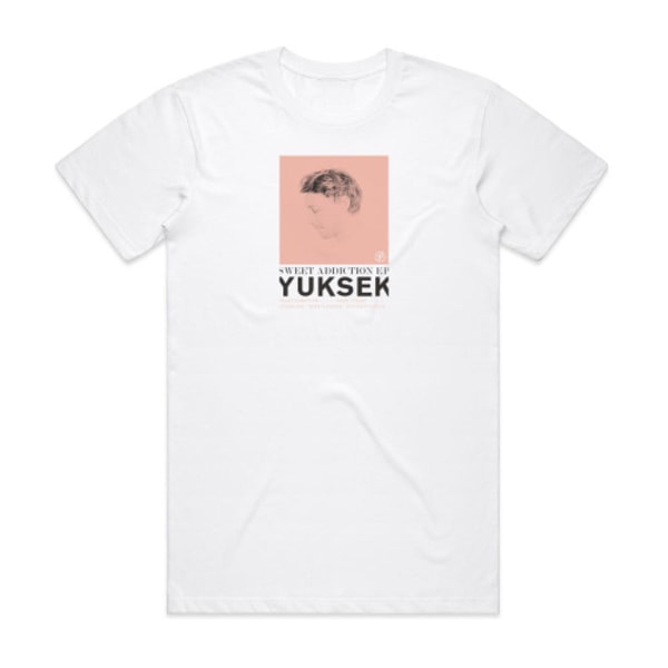 Yuksek Sweet Addiction Album Cover T-shirt Hvid M