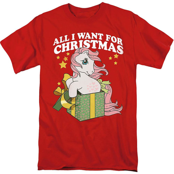 Alt jeg ønsker mig til jul er My Little Pony T-shirt M