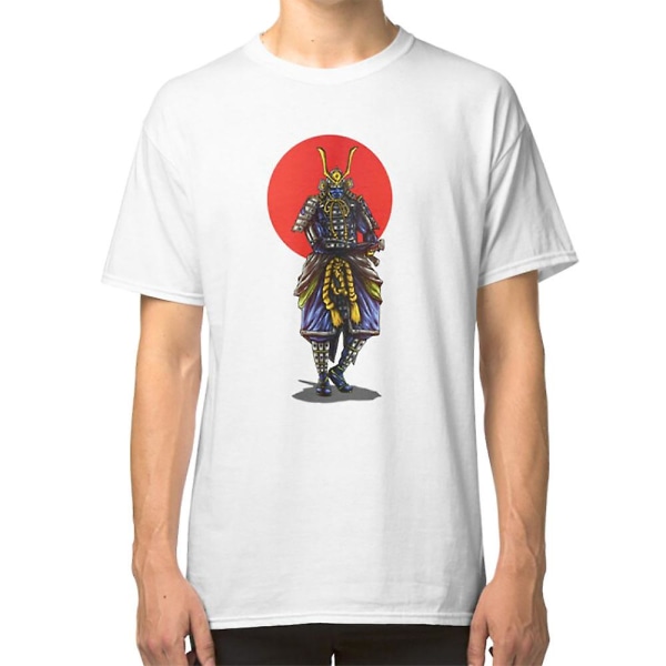 Röd Sol Samurai T-shirt M