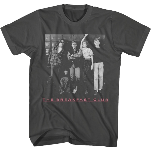 Sort og hvid Locker Photo Breakfast Club T-shirt M