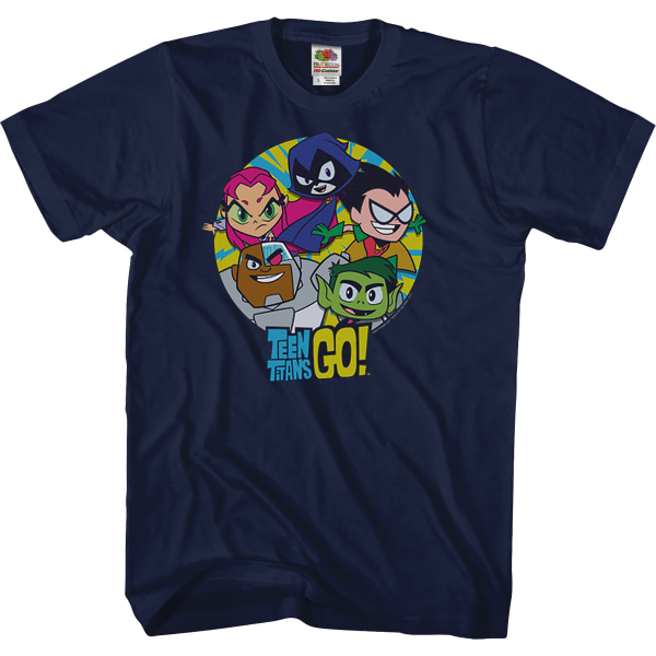 Heroes Teen Titans Go T-shirt Ny XL