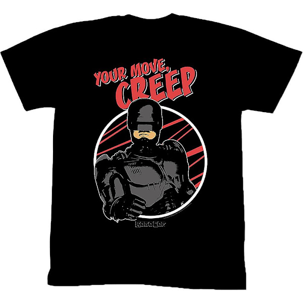 Your Move Creep Robocop T-paita M