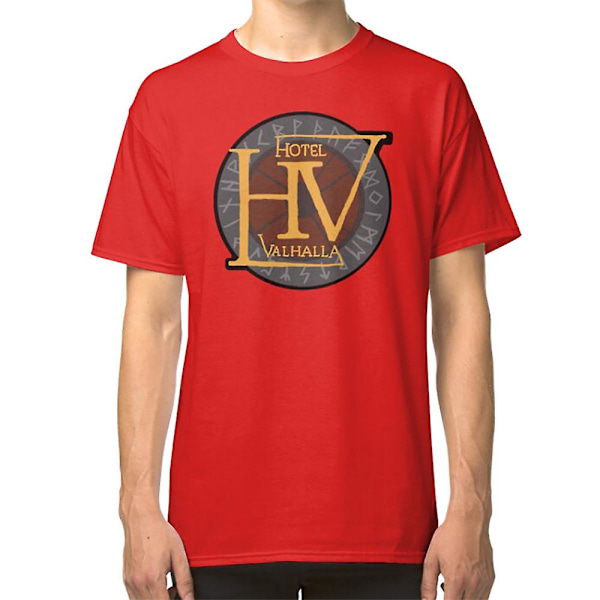 Magnus Chase Logotyp T-shirt red M
