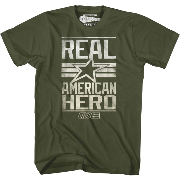 Äkta Amerikansk Helt GI Joe T-shirt XXL