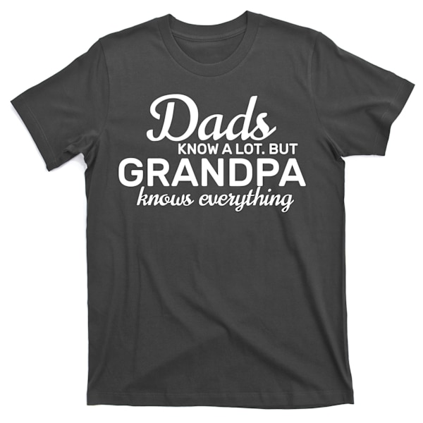 Pappa vet mycket, men Morfar vet allt T-shirt XXXL