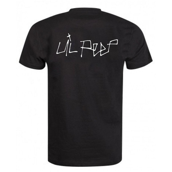 Lil Peep T-shirt Svart Come Over When You're Sober XL