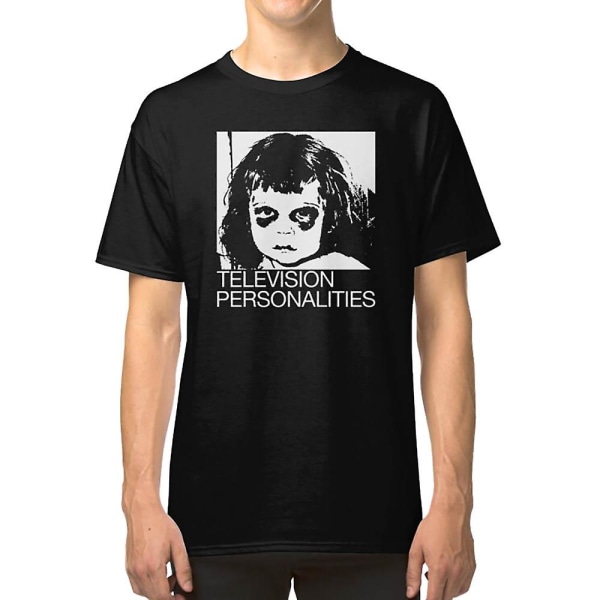 T-shirt för postpunkband för TV Personalities S