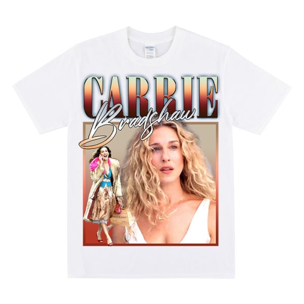 CARRIE BRADSHAW Hyldest T-shirt White L