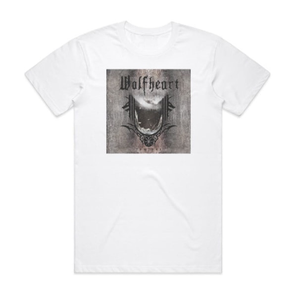 Wolfheart Tyhjyys Album Cover T-Shirt White XXXL