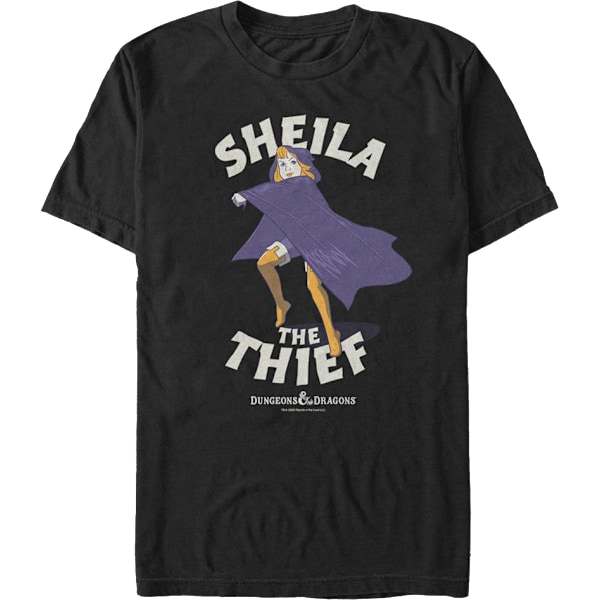 Sheila Tyven Action Pose Dungeons & Dragons T-shirt XL