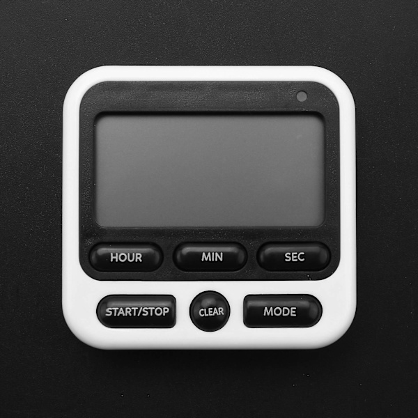 Køkken Timer, Magnetisk Køkken Timer med Justerbar Lydalarm og Hukommelsesfunktion til Madlavning