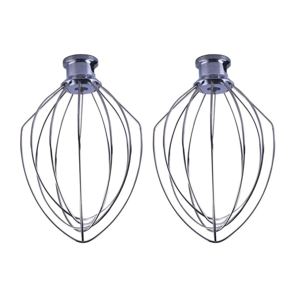 2x Snurravisptillbehör för lutande huvud stativmixer för KitchenAid K5aww 5 qt ksm50, Ksm5 custard