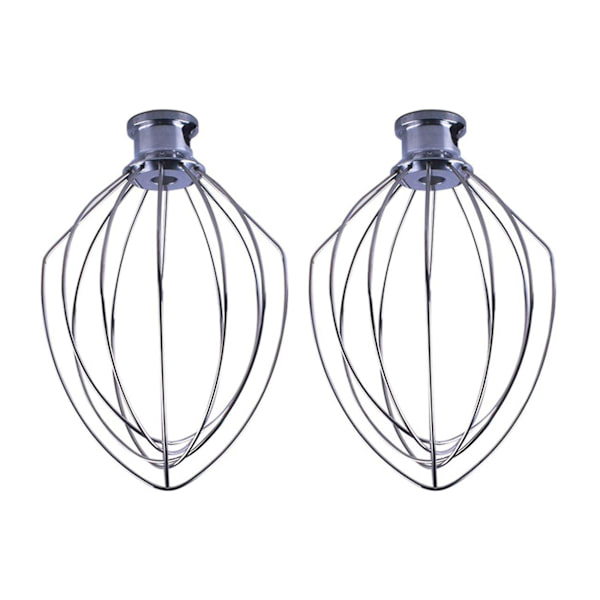 2x Snurrepisk Tilbehør til Tilt Head Stand Mixer til KitchenAid K5aww 5 qt ksm50, Ksm5 Custard