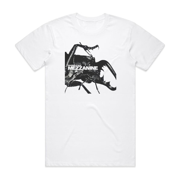 Massive Attack Mezzanine Album Cover T-shirt Vit XL