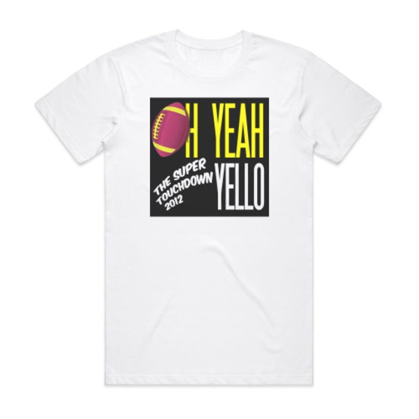 Yello Oh Yeah Super Touchdown 2012 Album Cover T-Shirt White L