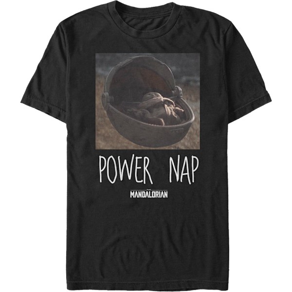Lapsen Power Nap T-paita Tähtien sota The Mandalorian M