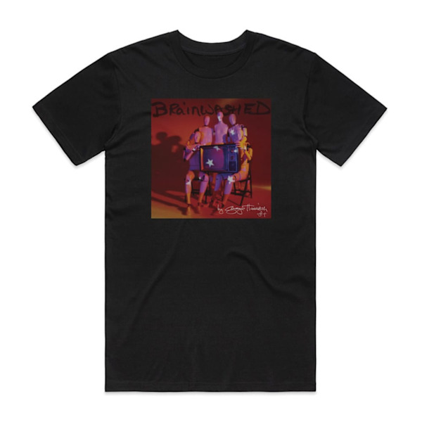 George Harrison Brainwashed Album Cover T-Shirt Sort M