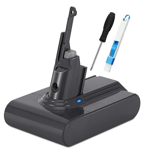 Reservedel V7 Batteriadapter + Børste + Skruetrækker 21.6v til V7 Animal/Extra/Absolute/Trigger/Allergy Støvsuger