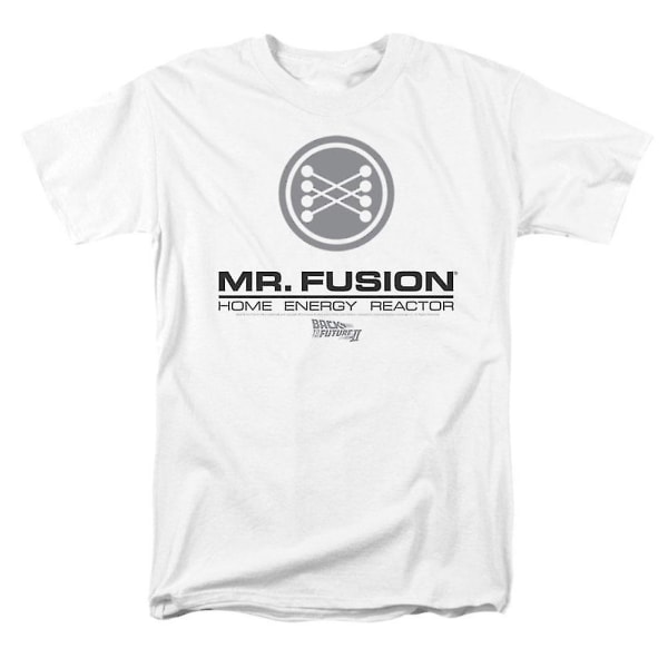 Tilbage Til Fremtiden Mr. Fusion Logo T-shirt XXL