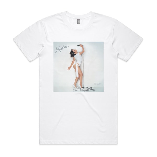 Kylie Minogue Fever Album Cover T-Shirt Vit XL