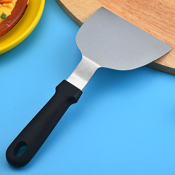 2 stk. Rustfrit Stål Spatel Grill Spatel Skraber Pandekage Vendespatel Spatel Turner Til Teppanyaki Udendørs Grill BBQ Madlavningsredskaber 2