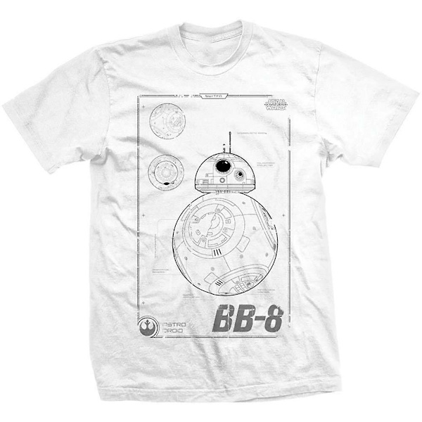 Tähtien sota BB-8 Tekninen T-paita XXL